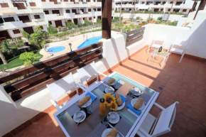 Casa Aguilón apartamento con balcón azotea con piscina compartida San Juan De Los Terreros